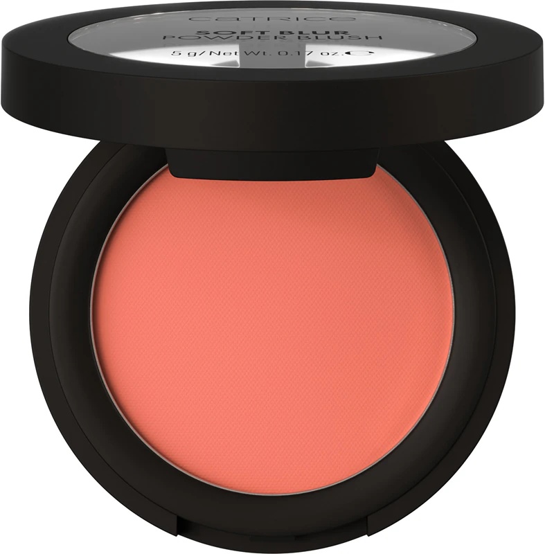 Catrice Soft Blur Powder Brush pūderveida vaigu sārtums ar matētu apdari