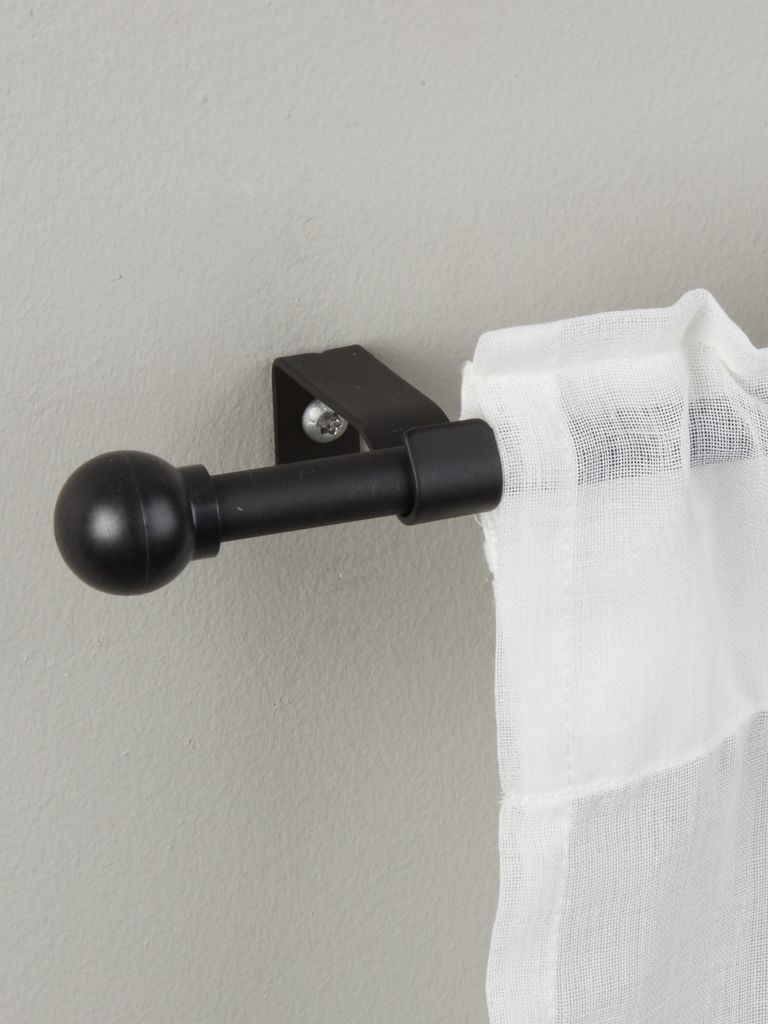 BATALDEN BATALDEN šipka za zavjese Ø10mm 80-145cm crna