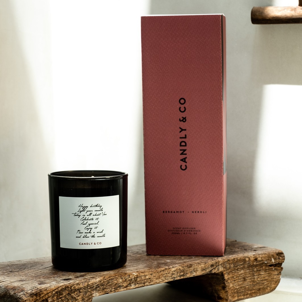Candly&Co Bougie No.5 Happy Birthday