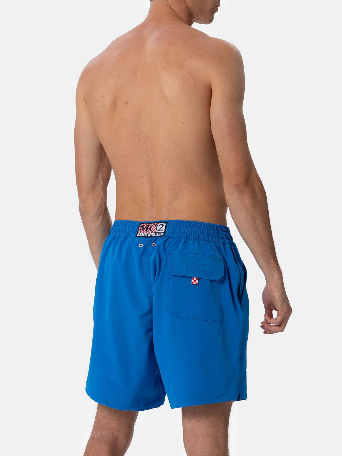 Costume classico elasticizzato Comfort bluette