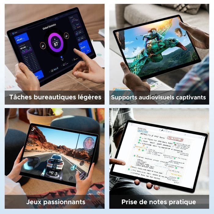 DOOGEE TAB E3 Android 15 Touch Tablet - 32GB+256GB (2TB), Helio G100, 11
