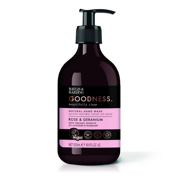 Baylis & Harding Goodness Rose & Geranium Handseife