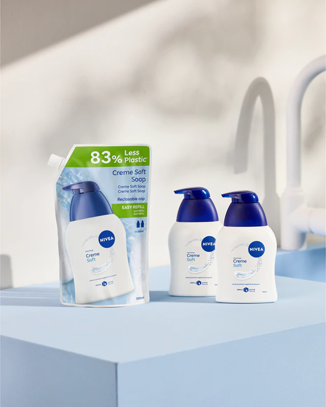 Náplň do tekutého mydla NIVEA Creme Soft