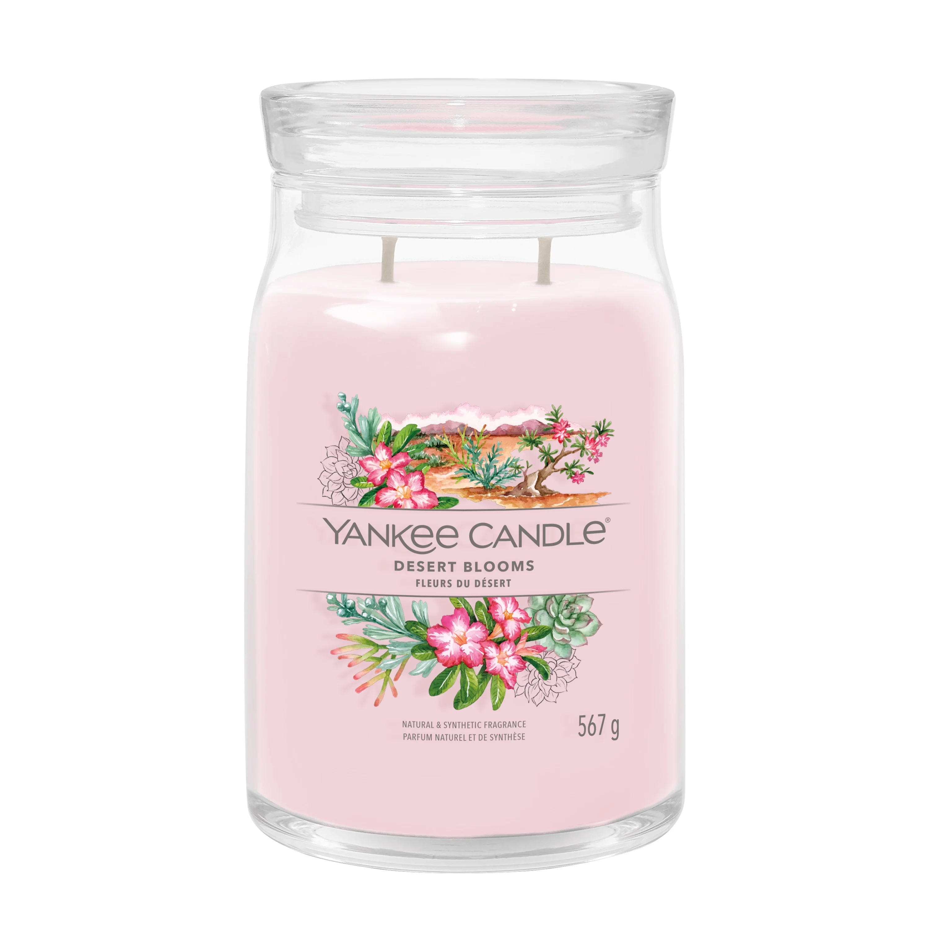 Signature Jar Candles Desert Blooms - Candela Profumata