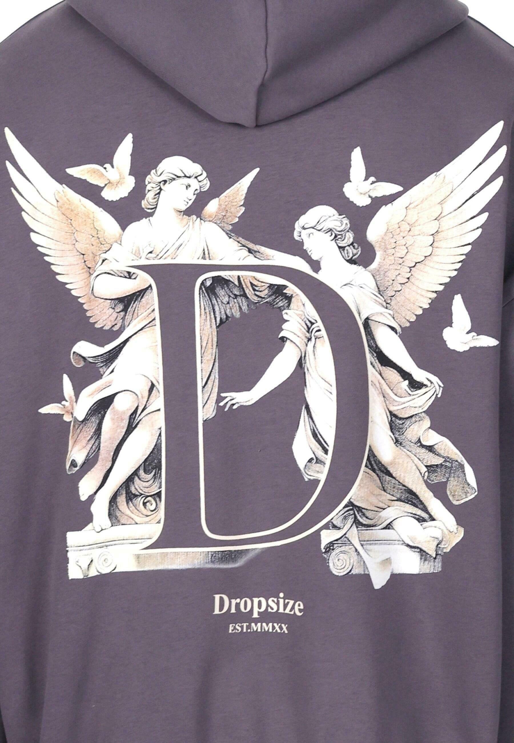 Dropsize Hoodie - donkergrijs