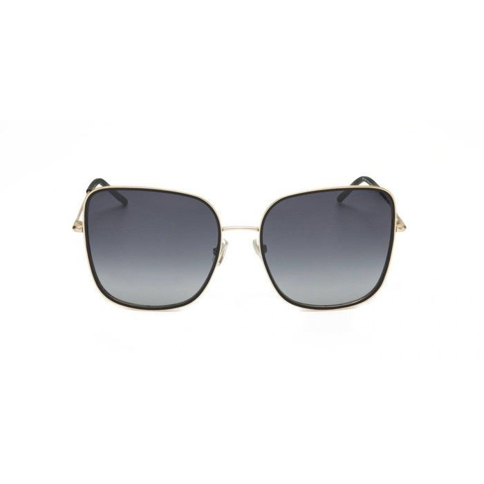 Sonnenbrille HUGO BOSS BOSS 1280/S 58/18/145 Schwarz Gold Edelstahl DAMEN BOSS 1280/S