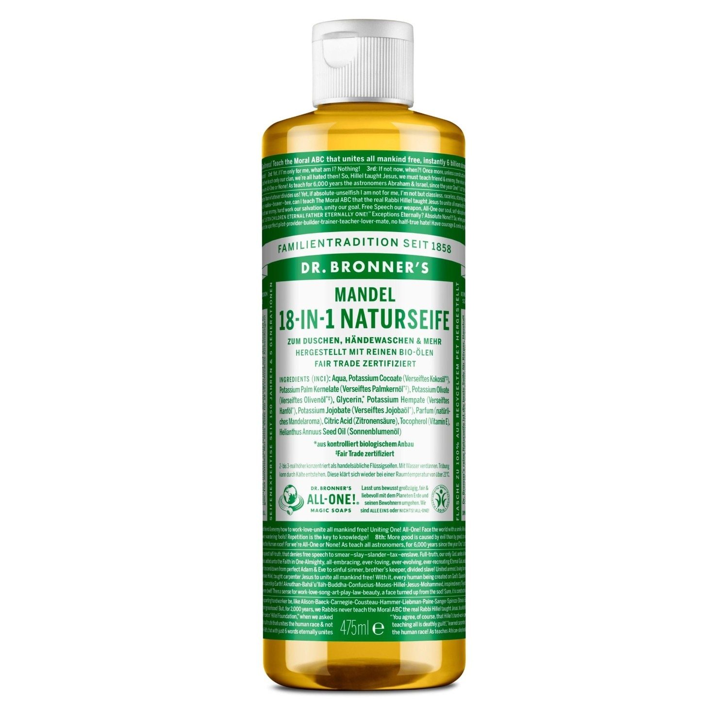 Dr. Bronner's mandeļu dušas želeja - 475 ml