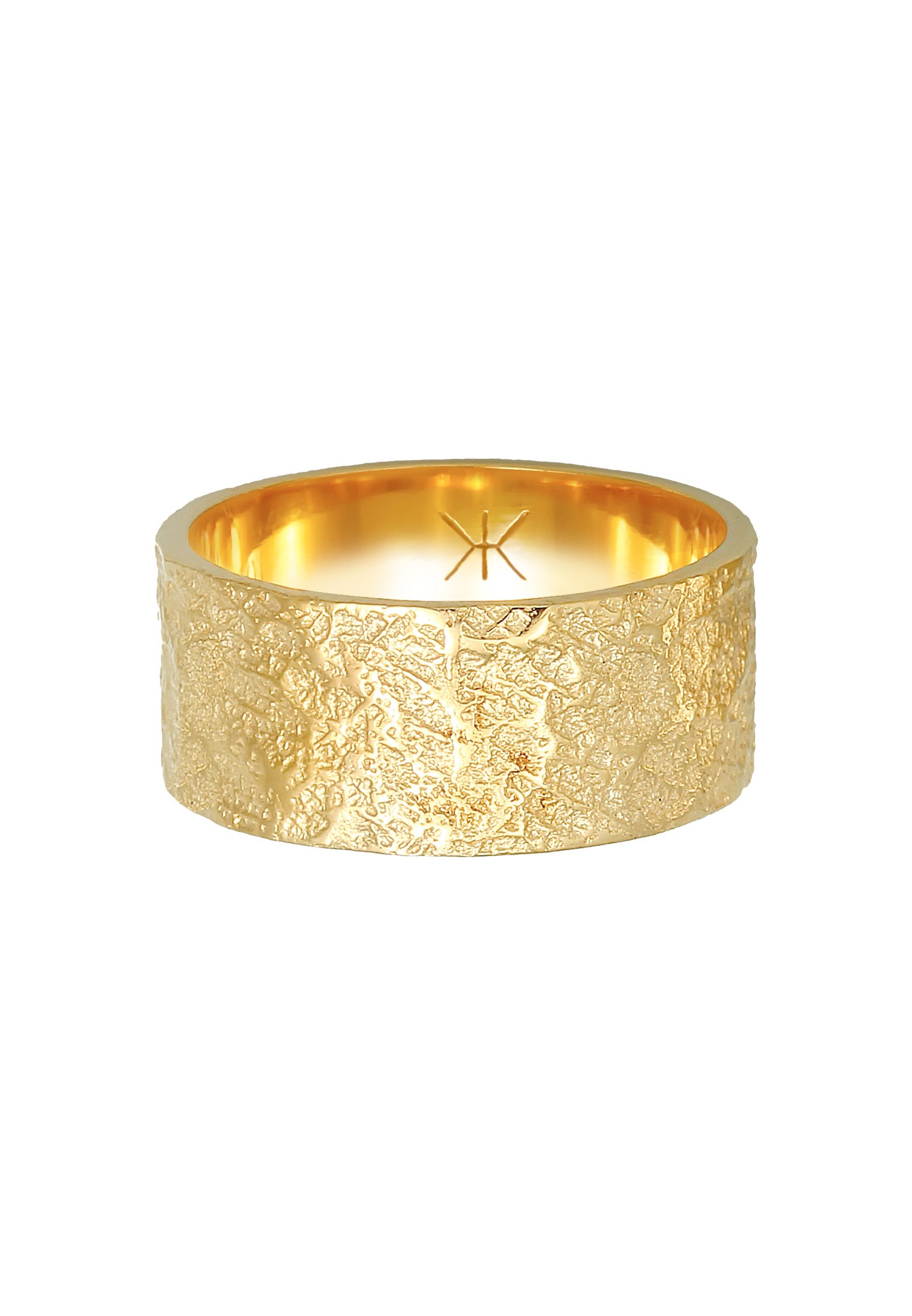 KUZZOI Structure organique des bracelets pour hommes en argent sterling 925