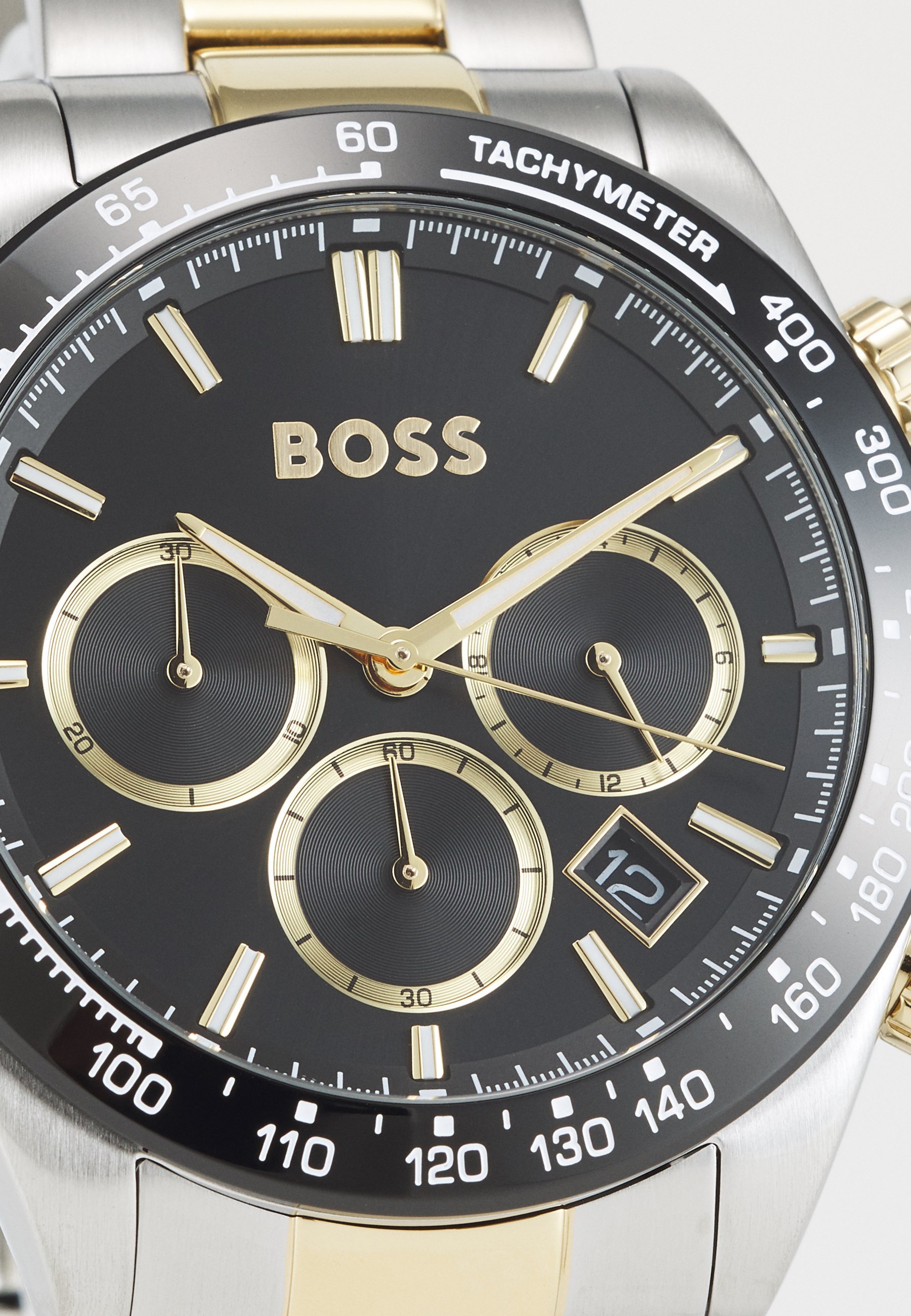 BOSS HERO - Orologio cronografo - color argento/color oro/nero
