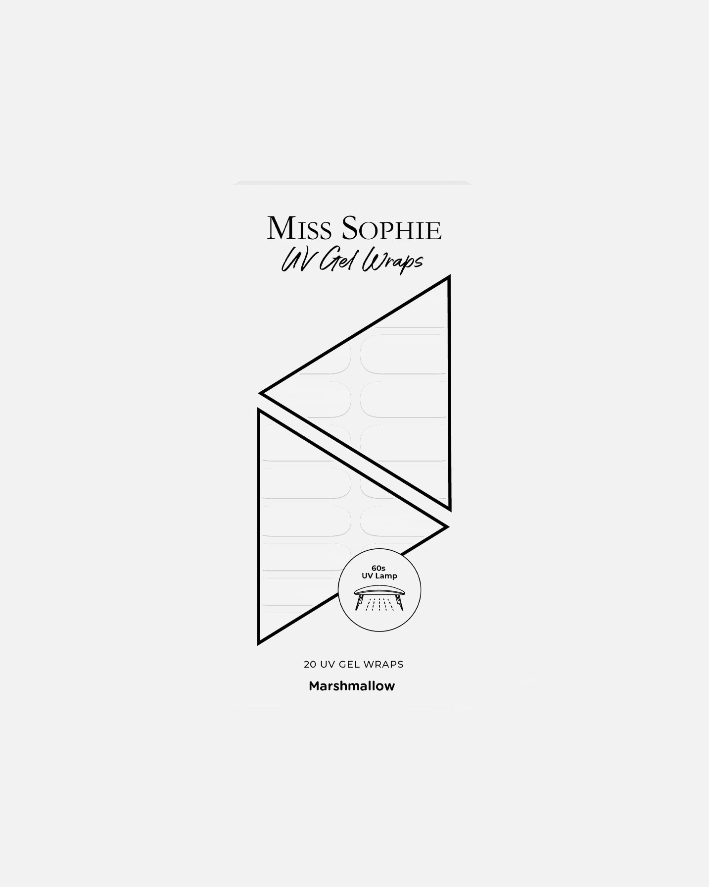 Miss Sophie Nail Design 20 UV gélových fólií – 1 kus