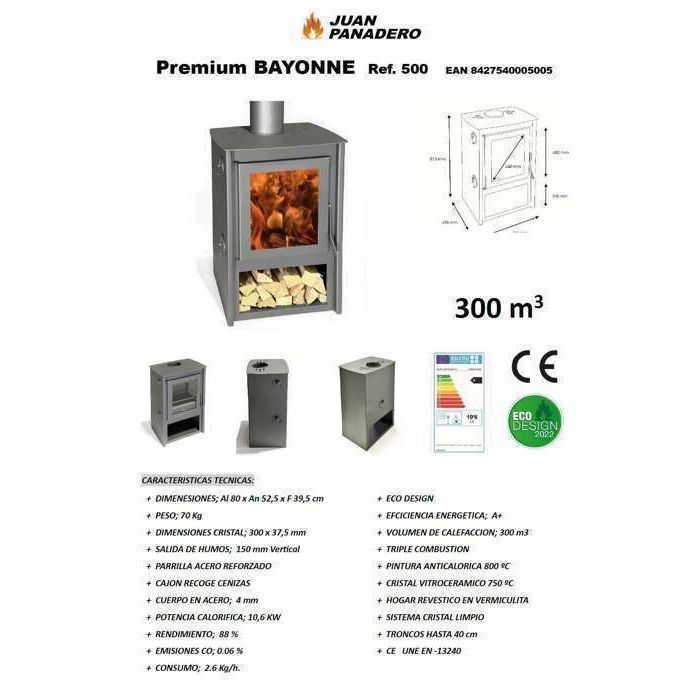 BAYONNE PREMIUM SERIE HOUTKACHEL
