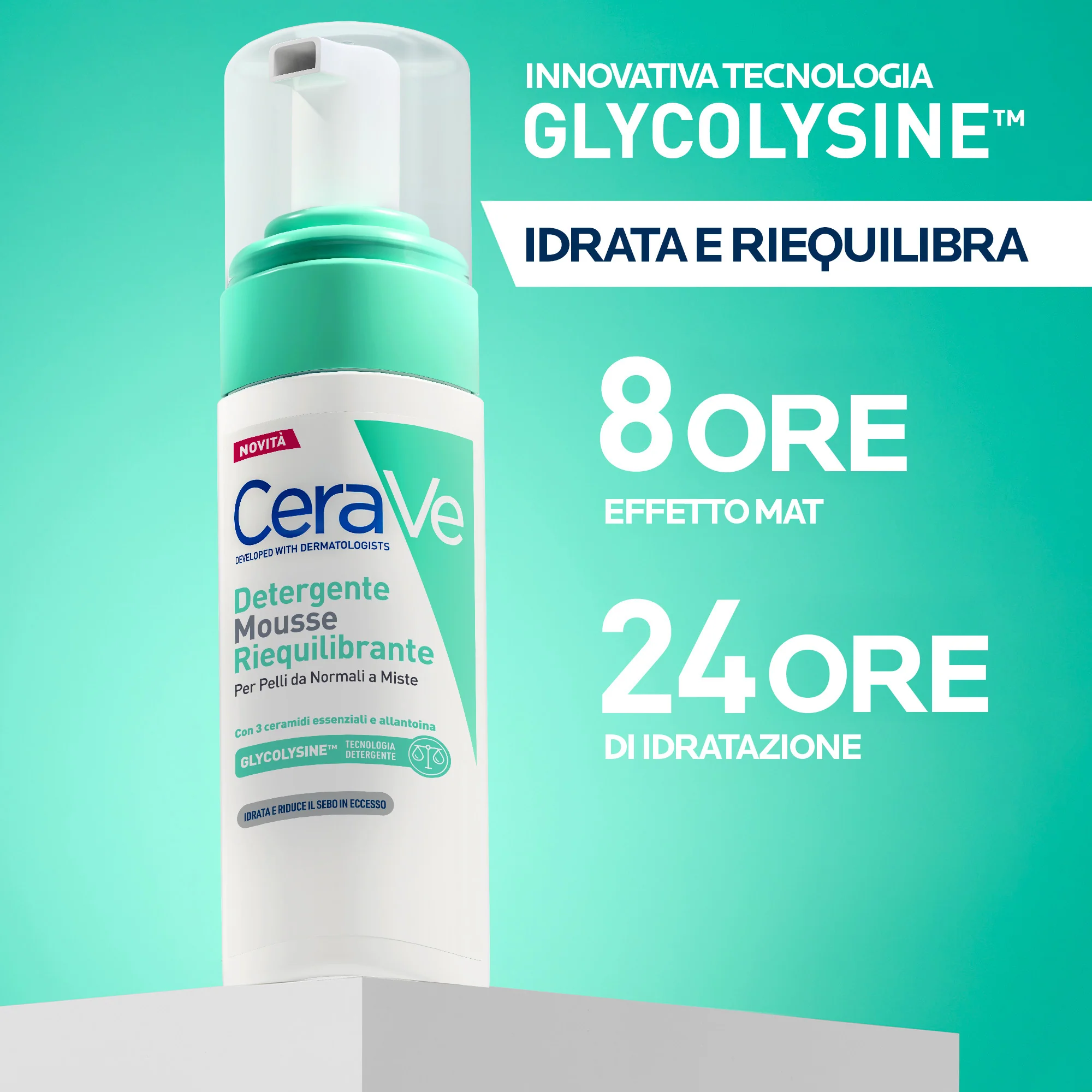 Detergenti Mousse Detergente Riequilibrante - Mousse detergente viso