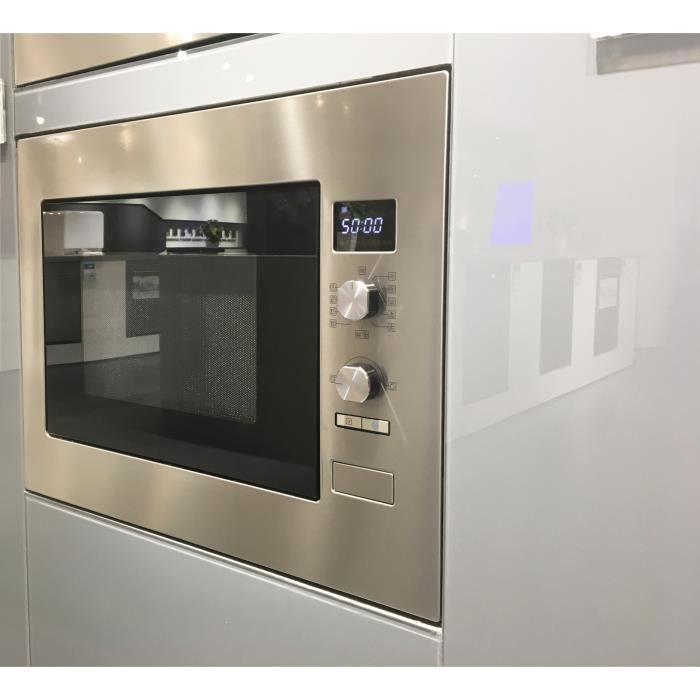 CONTINENTAL EDISON CEMOC34IXE Built-in Combination Microwave Oven, 59.5 x 46 x 46.8 cm, Stainless Steel, 34L