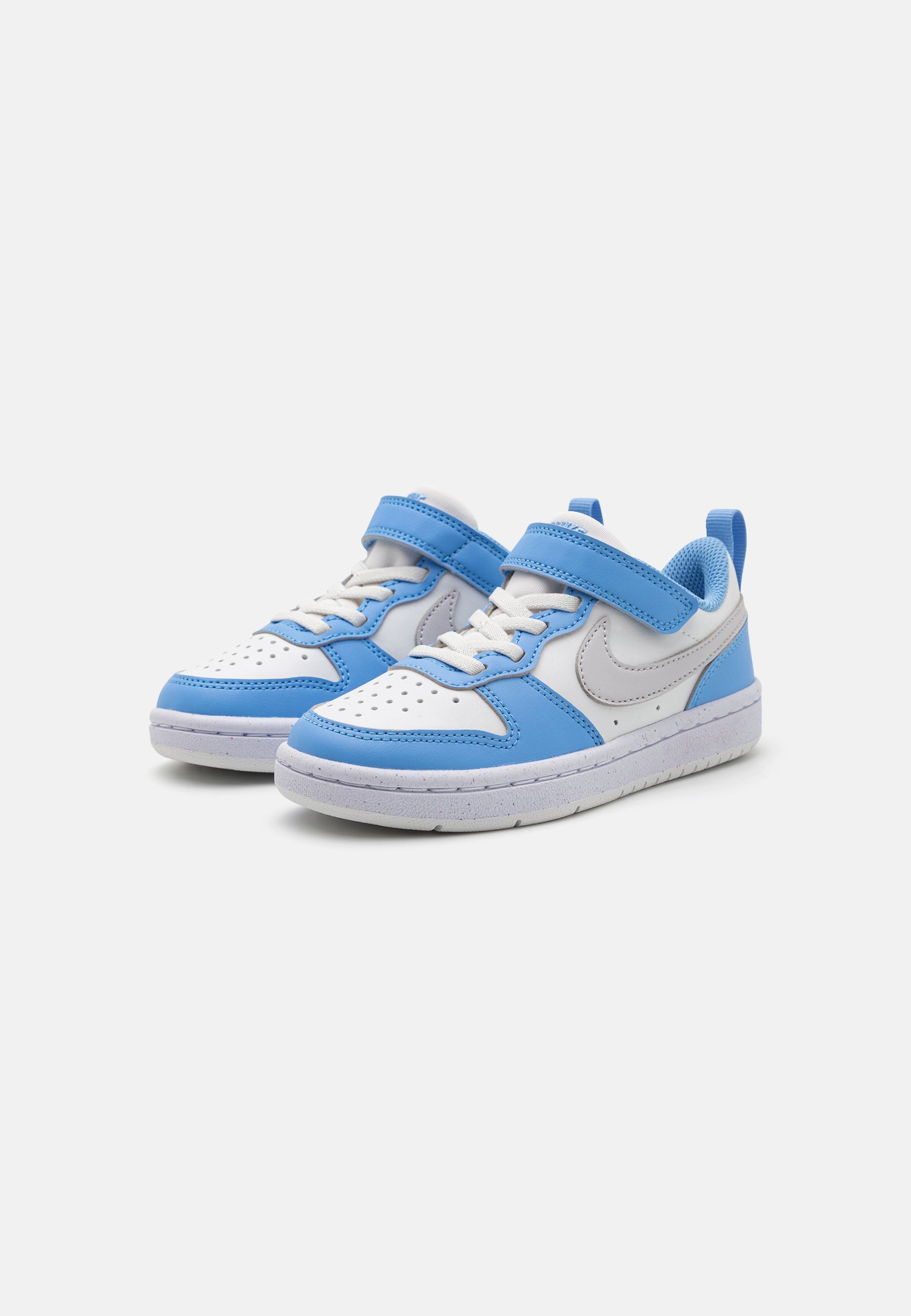 Nike Sportswear COURT BOROUGH - Sneakers - summit white/vast grey/cobalt pulse/white