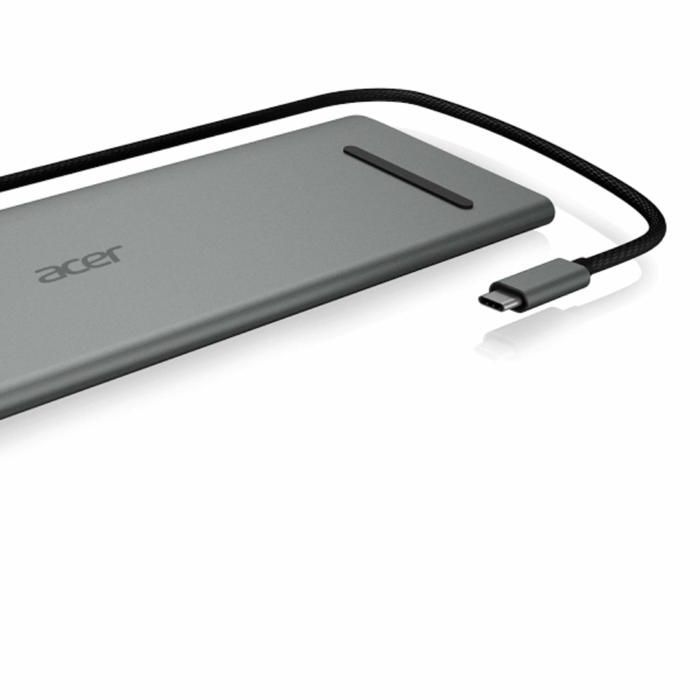USB Type-C dockingstation - ACER - LC.DCK11.001 - Drievoudige video-uitgang - Zwart