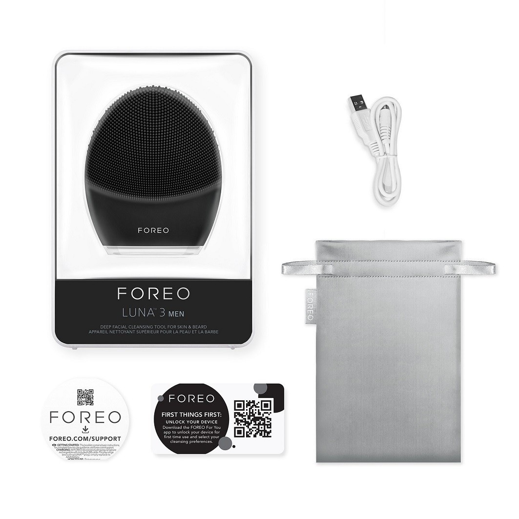 FOREO LUNA™ 3 MEN електрични масажер за лице - поноћ