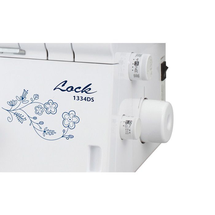 Máquina overlock - Brother - 1334DS - 3 y 4 hilos - Dobladillo enrollado - Diferencial incorporado