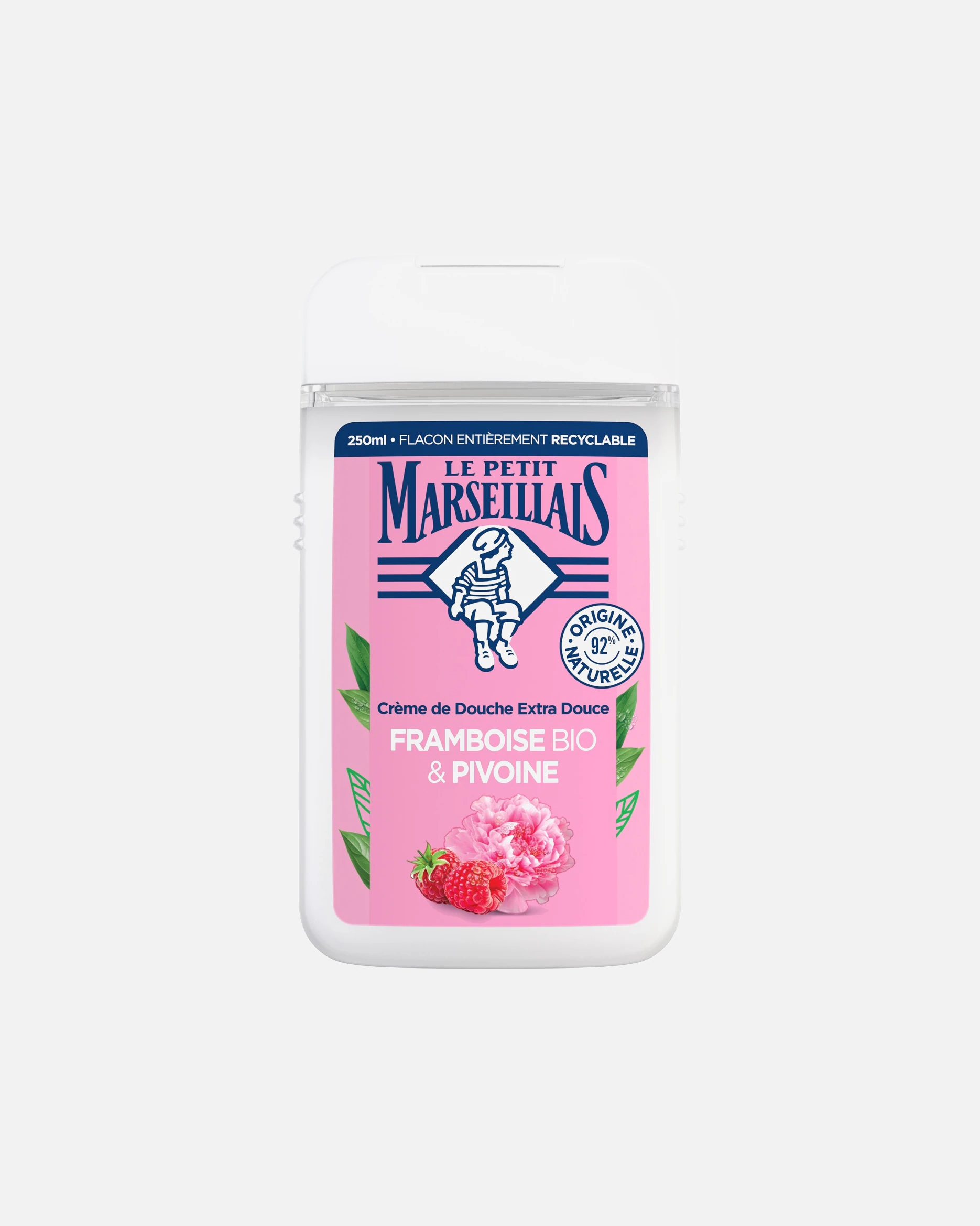 Le Petit Marseillais Gel Douche Cueillettes Fruitées Framboise/Pivoine