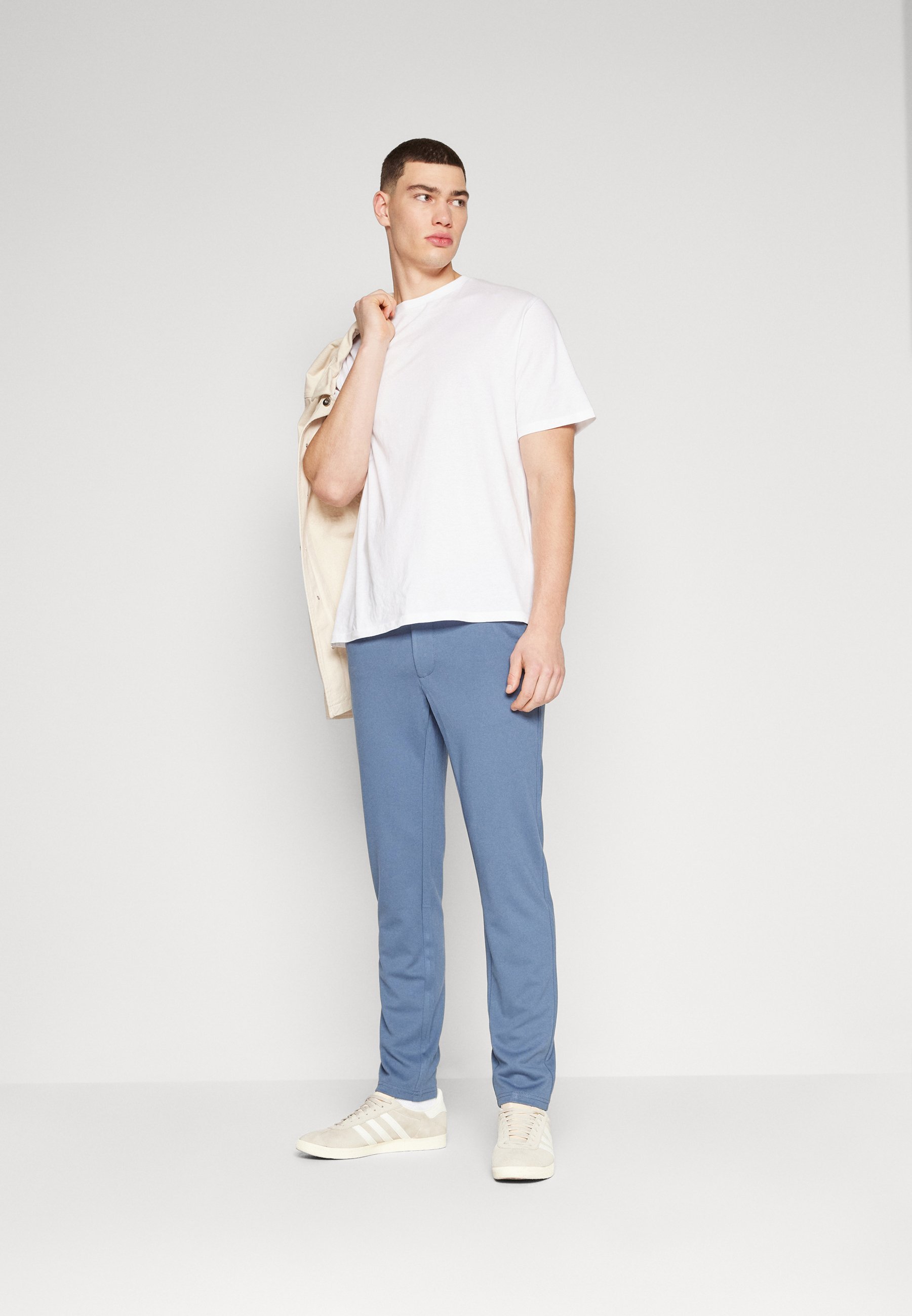 Pantalon slim Only & Sons ONSMARK - Chinos - mer de Béring