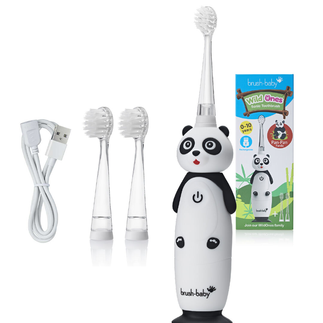 Polnilna zobna ščetka Brush-Baby WildOnes