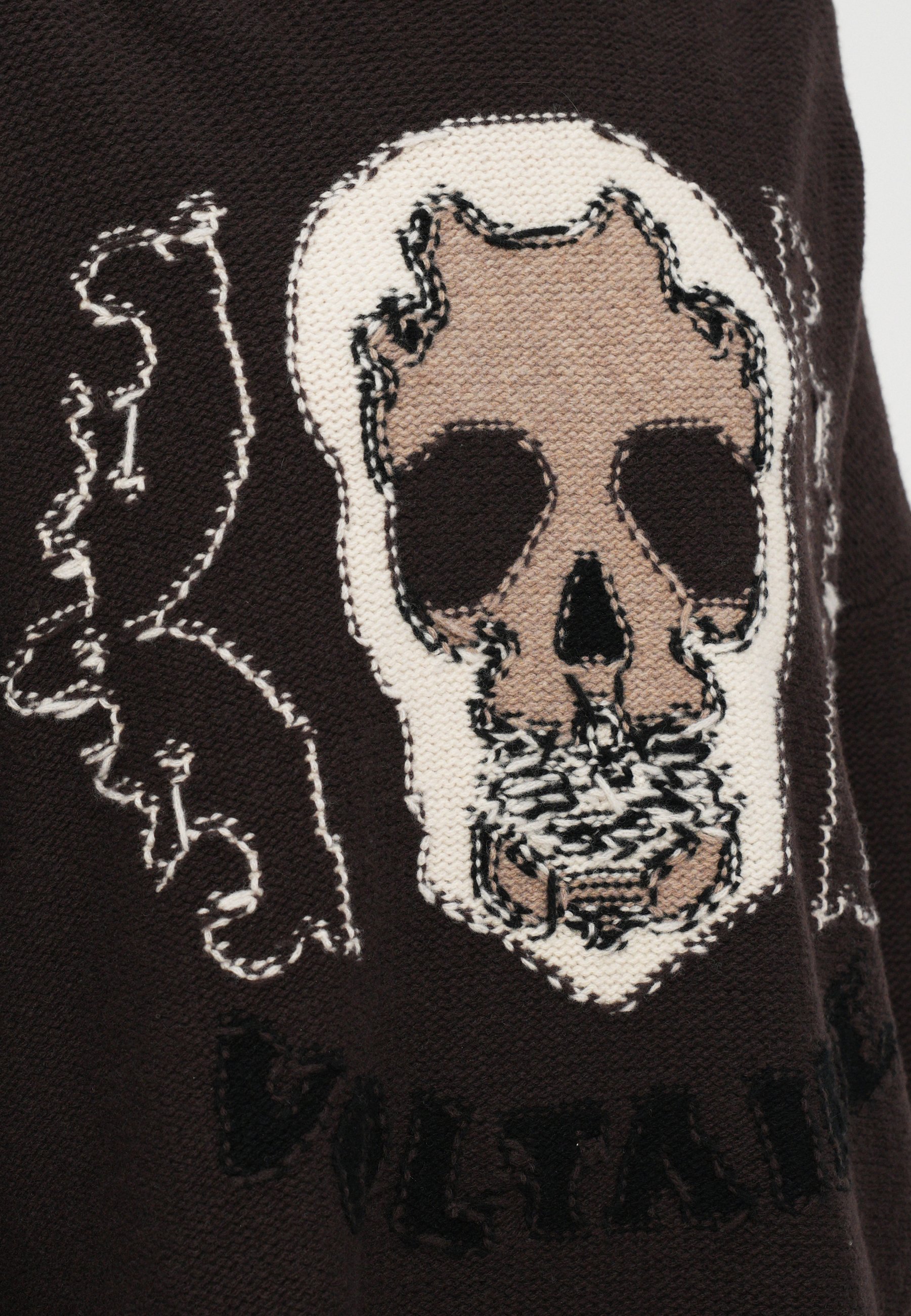 Zadig & Voltaire BLEEZA WESTERN - Trui - pure chocolade