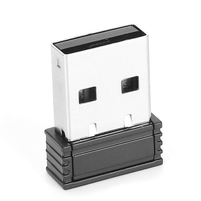 Mothinessto Ratón USB, Mothinessto Ratón inalámbrico, Ratón inteligente para portátil, Teclado de ordenador, Negro