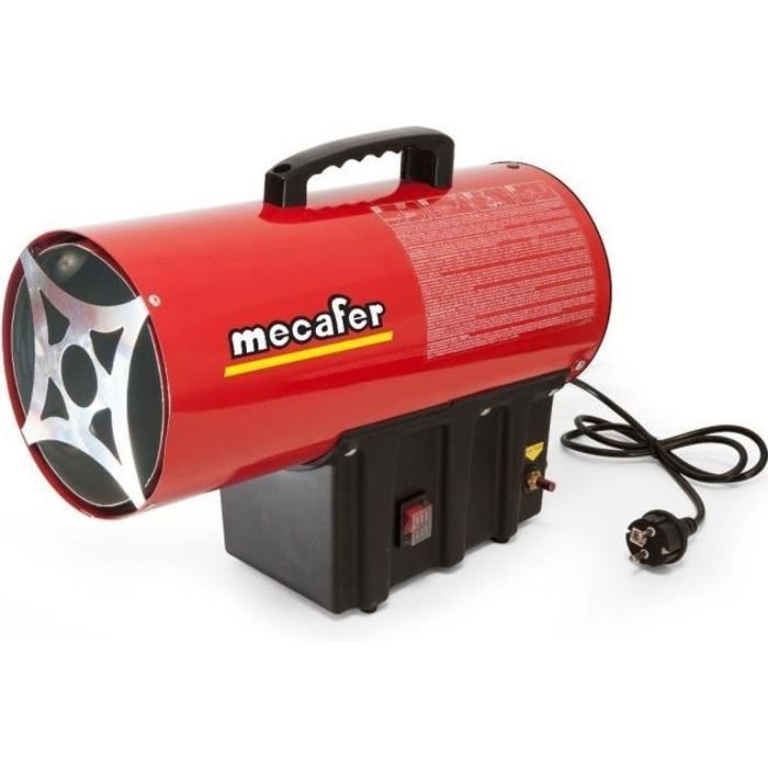Aquecedor a gás infravermelho MECAFER - MH30000G - 30000 W - Compatível com butano e propano
