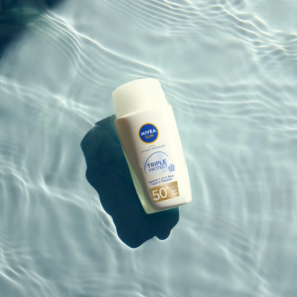 UV fluid za lice s trostrukom zaštitom SPF 50+ 40 ml - NIVEA