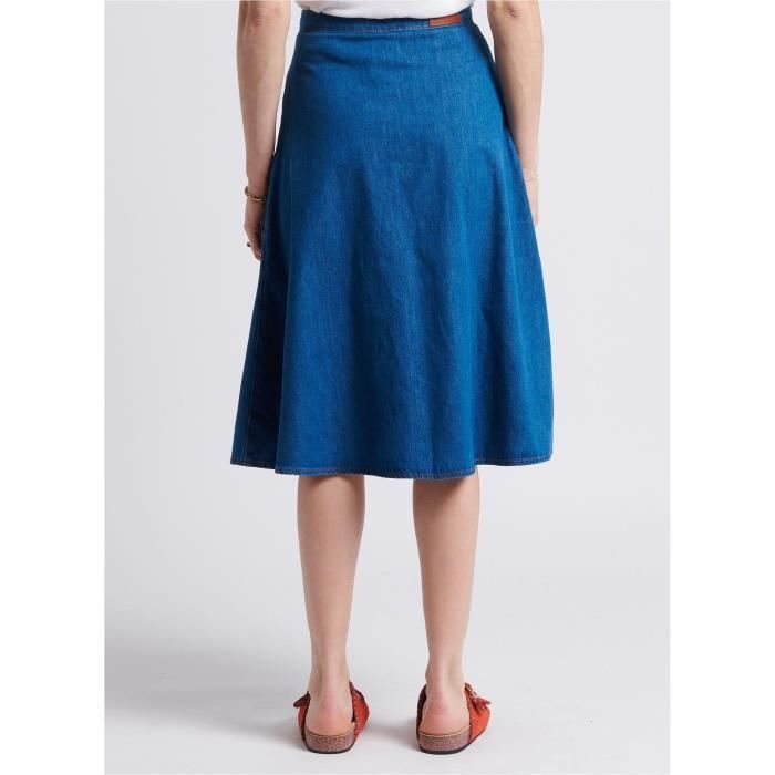 Jupe en jean femme La Petite Étoile Joana