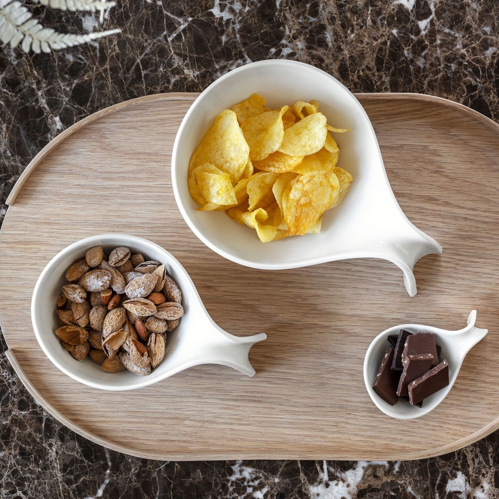 Villeroy & Boch Schale mit Henkel Flow - 1 Stück