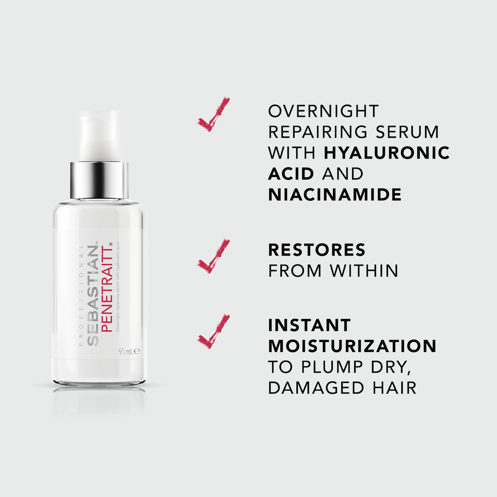 Penetraitt Éjszakai Hajszérum 95 ml - Sebastian Professional