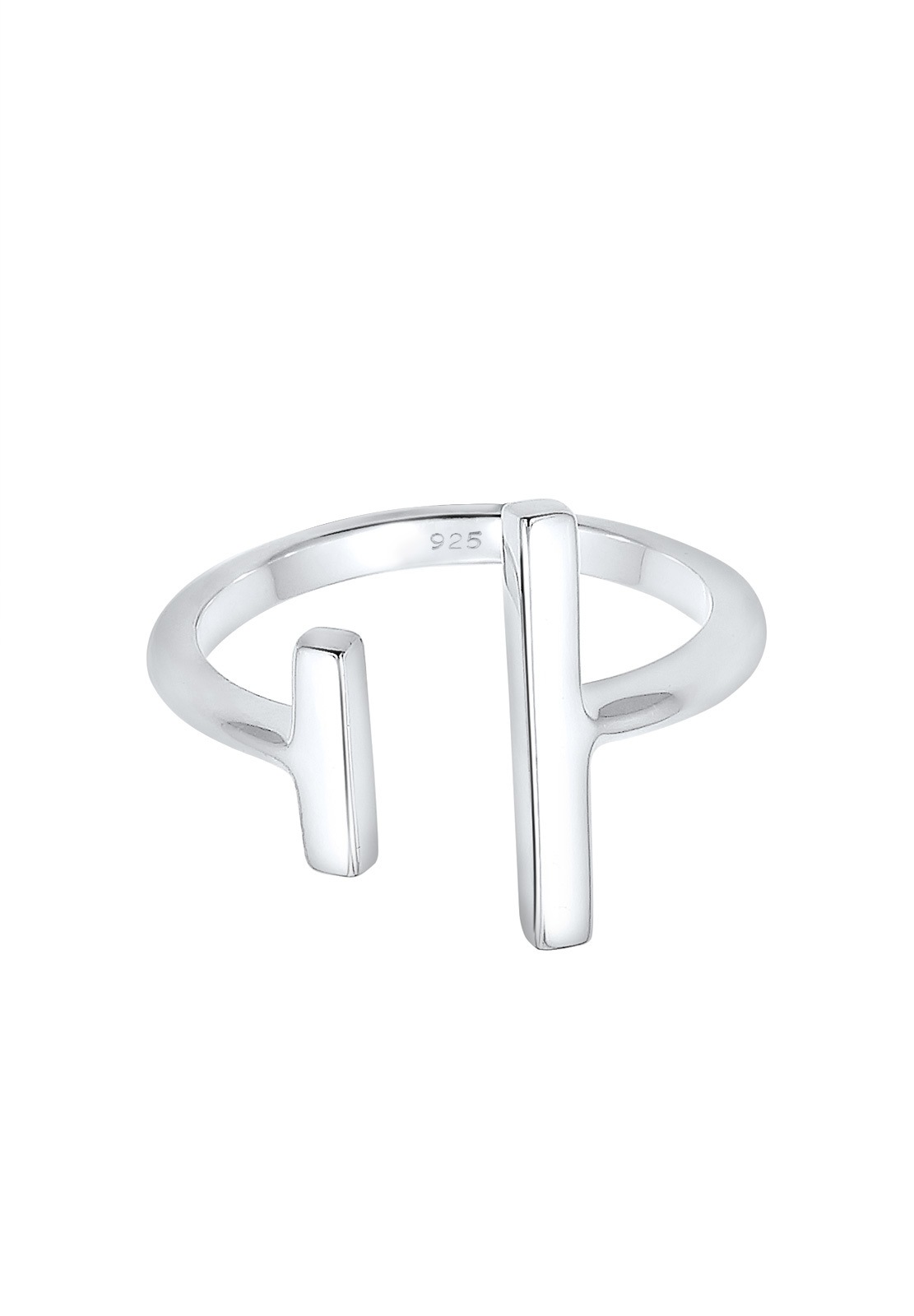Elli Femmes Géo Bâton Ouvert Minimaliste en Argent Sterling 925