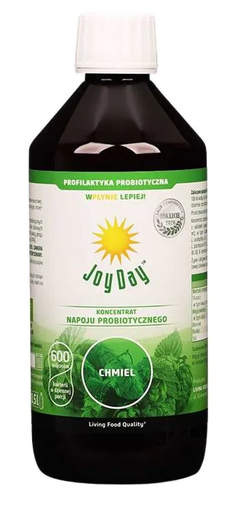 Joy Day EKO Koncentrat Napoju Probiotycznego Joy Day Chmiel, Płyn