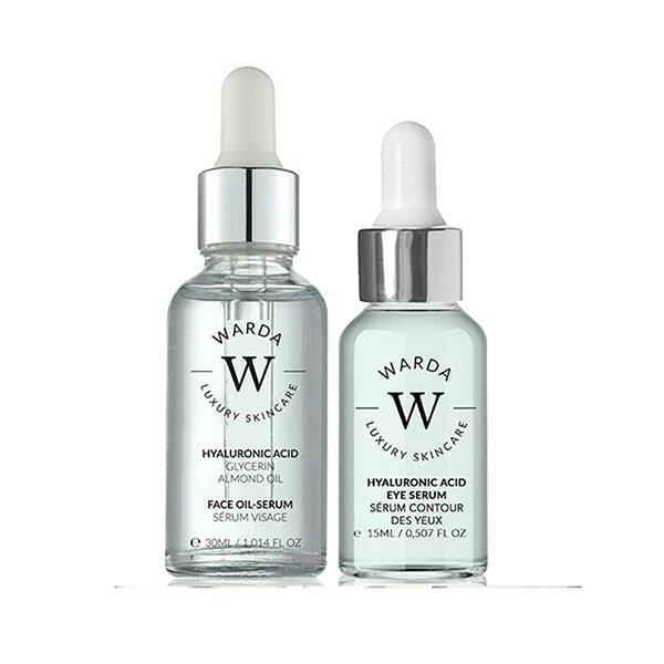 Warda oční sérum s kyselinou hyaluronovou + posilující olejové sérum