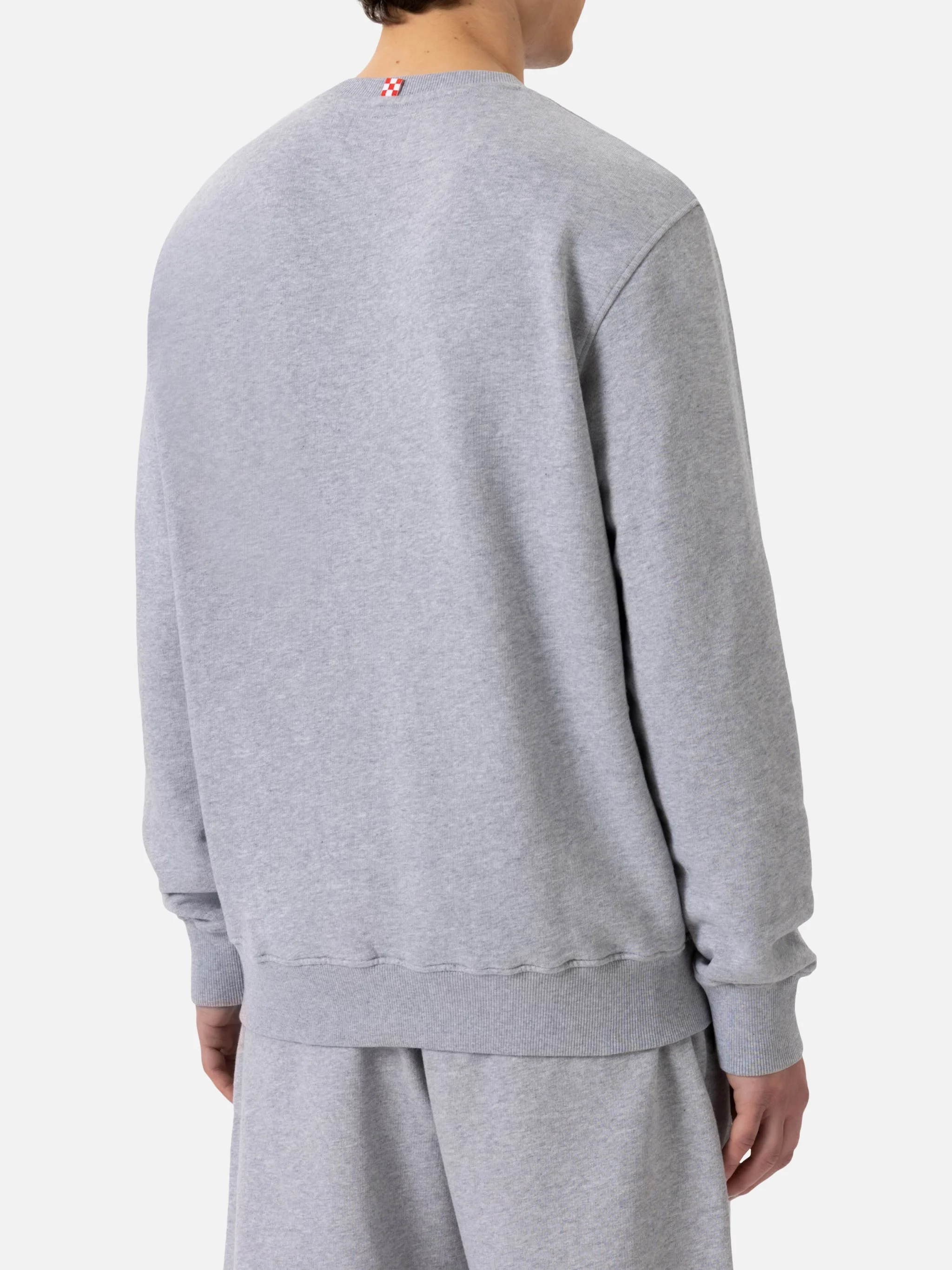 Ponza-Baumwoll-Sweatshirt mit St. Barth Sport Club-Aufdruck