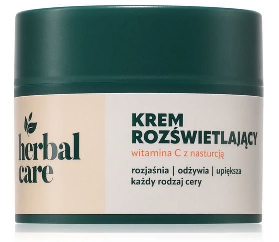 „Herbal Care“ atgaivinantis ir skaistinantis kremas su vitaminu C ir nasturtėmis Veido drėkinamieji kremai