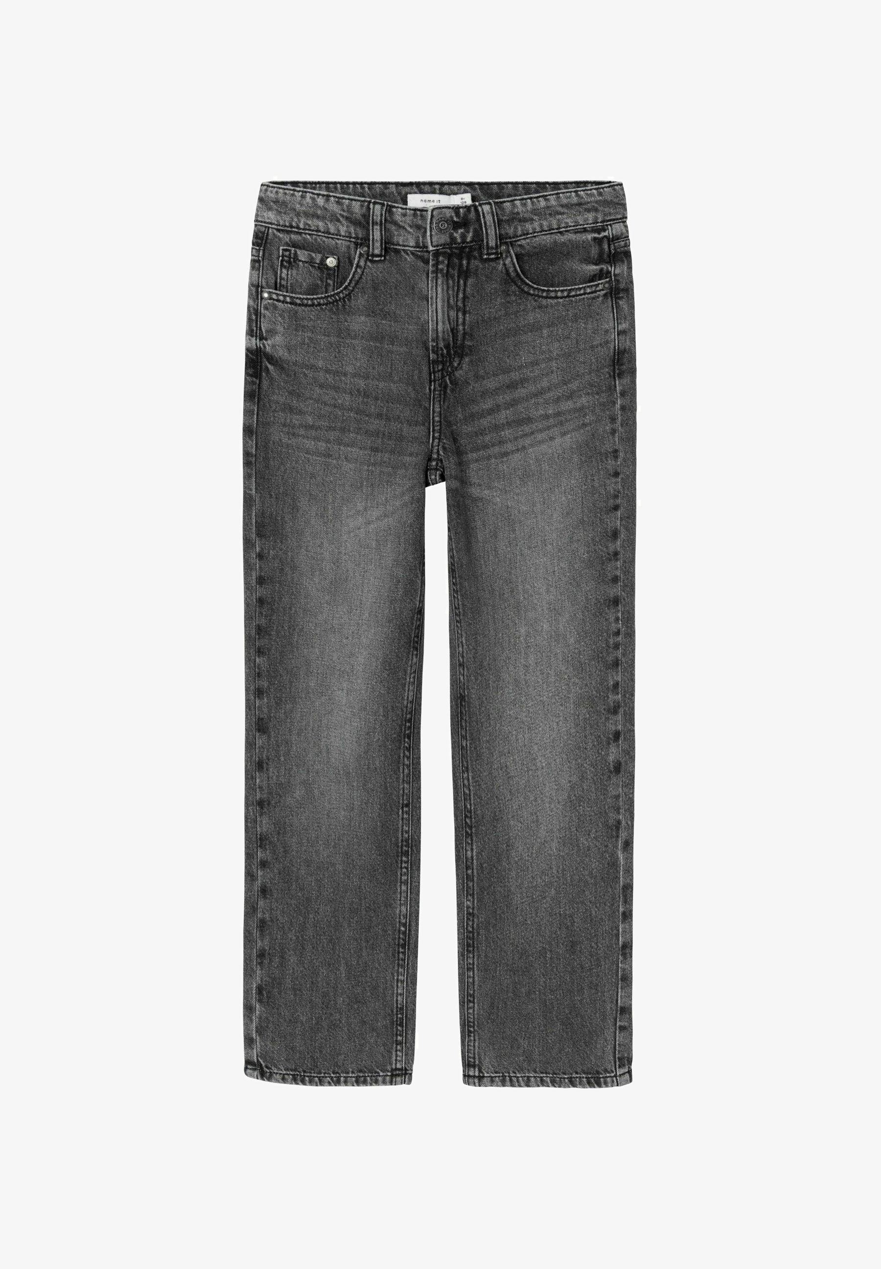 Appelez-le jean droit - denim gris foncé