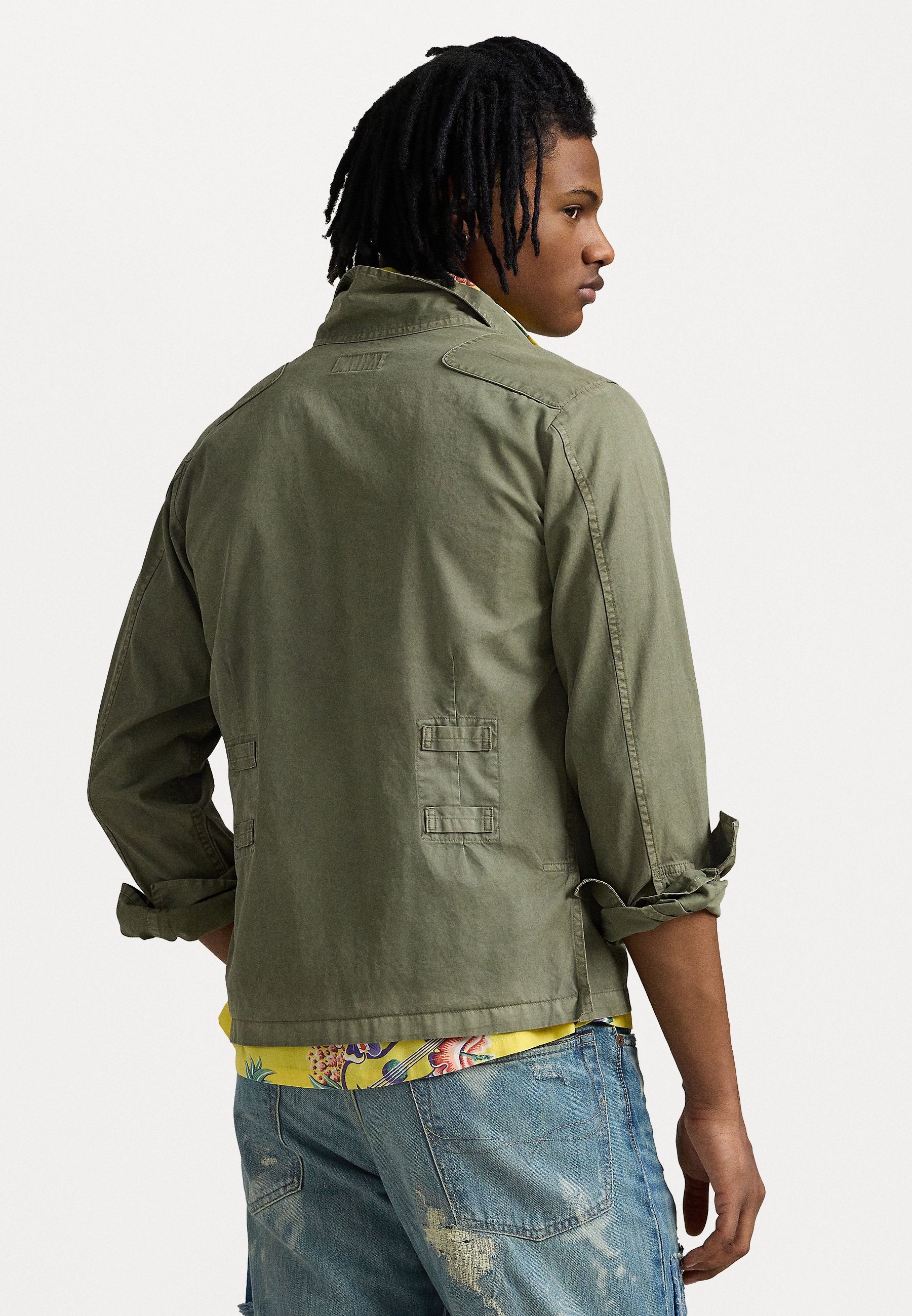 Camicia Polo Ralph Lauren in twill - verde albero