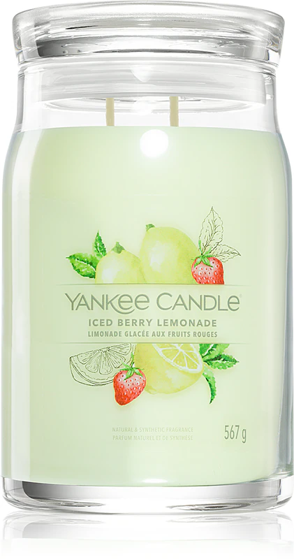 Yankee Candle Iced Berry Lemonade Signature geurkaars
