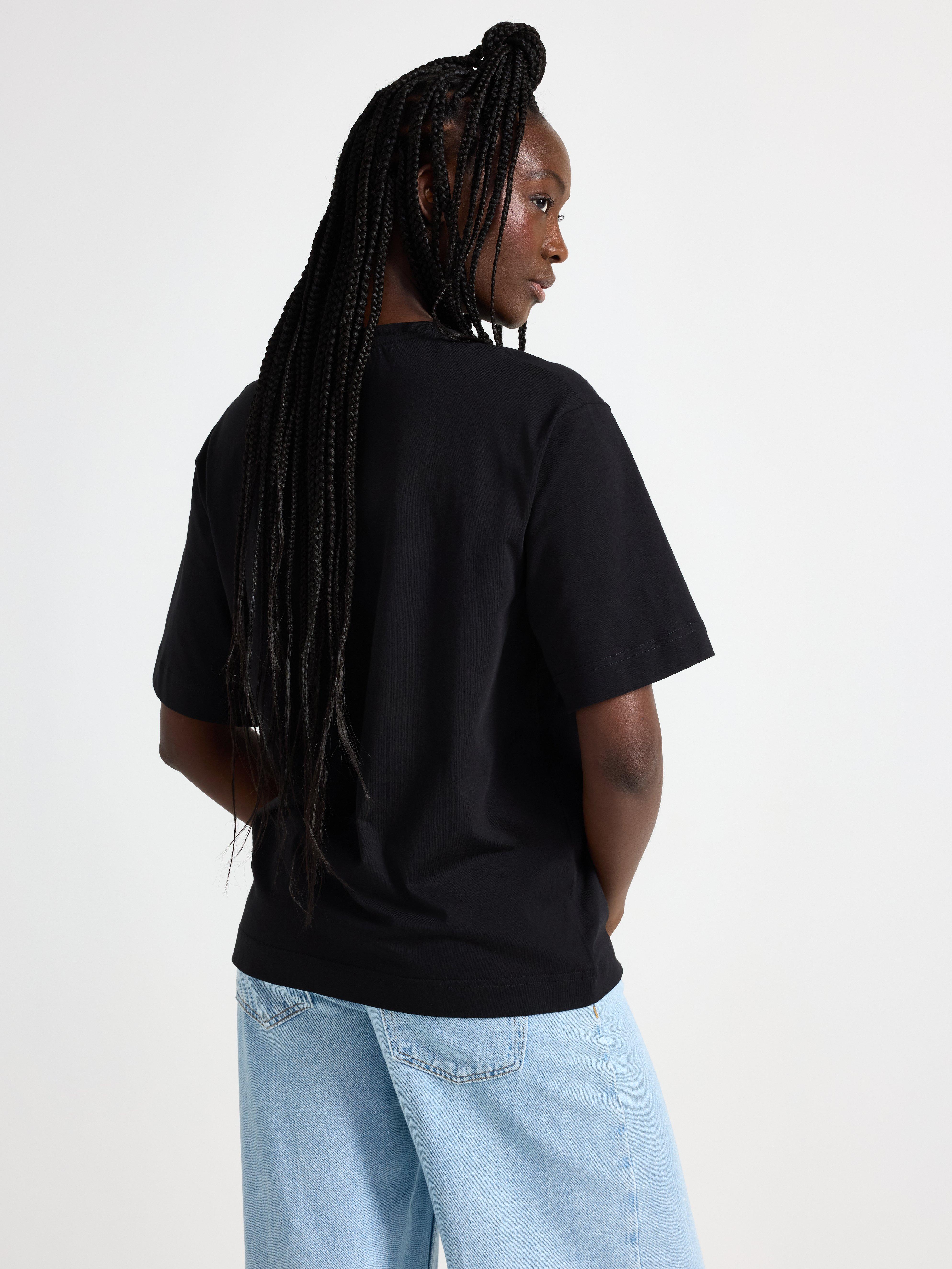 Tricou supradimensionat negru