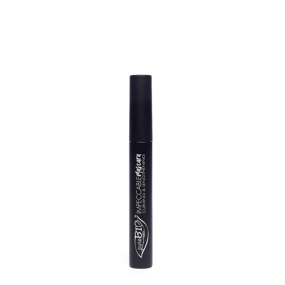 Purobio MASCARA noir IMPECCABLE - recourbant et allongeant