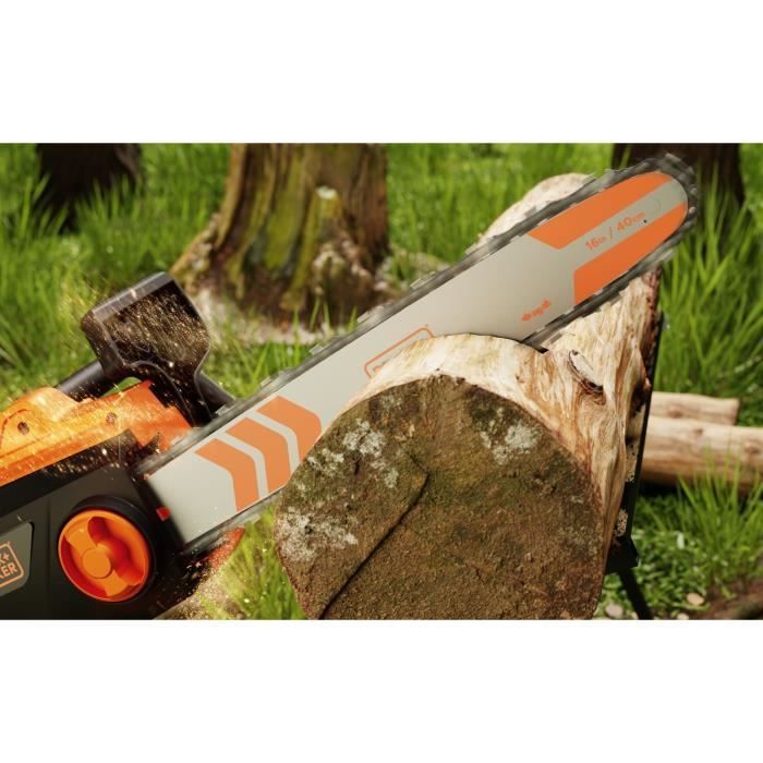 Motosierra eléctrica con cable - BLACK&DECKER - BECS2040-QS - 2000W - 40cm