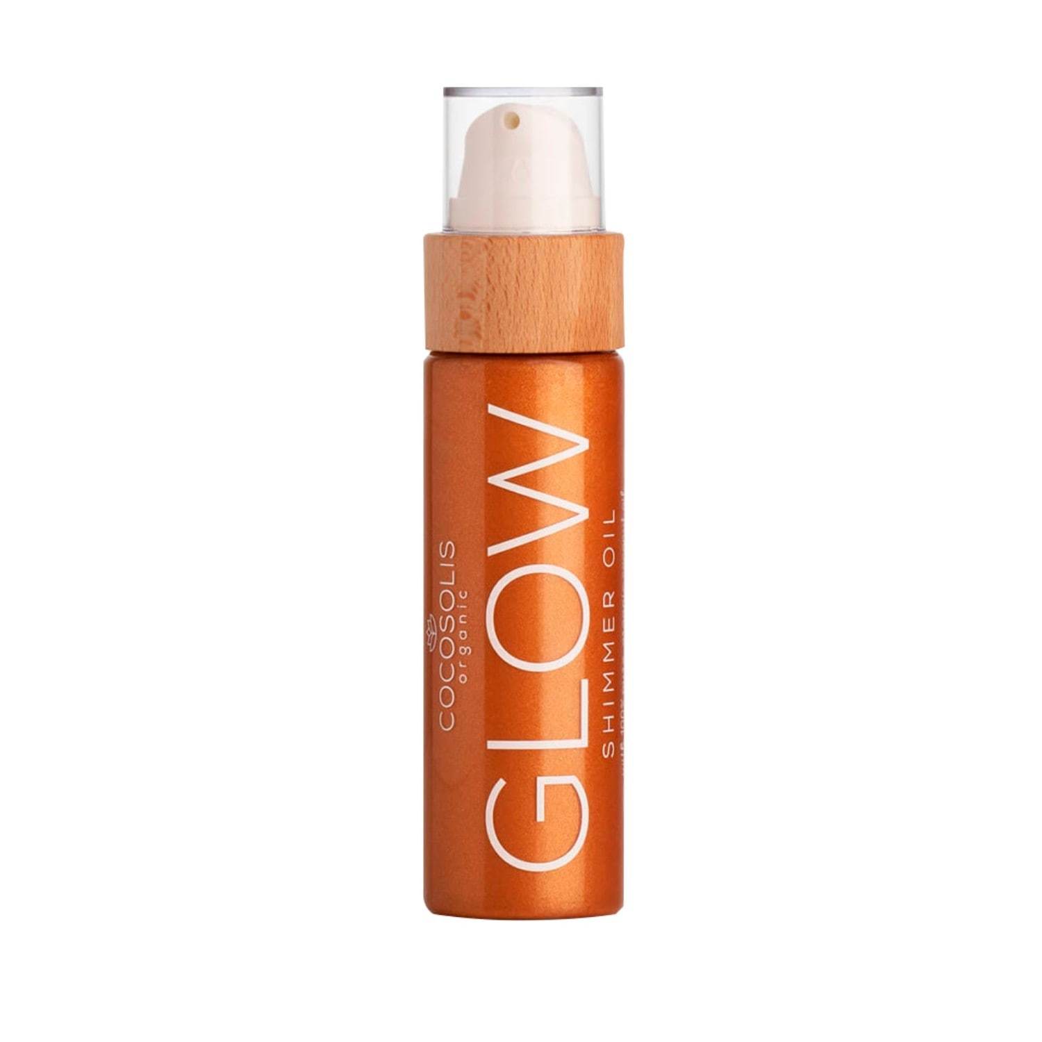 Cocosolis telový olej GLOW trblietavý olej - 110 ml