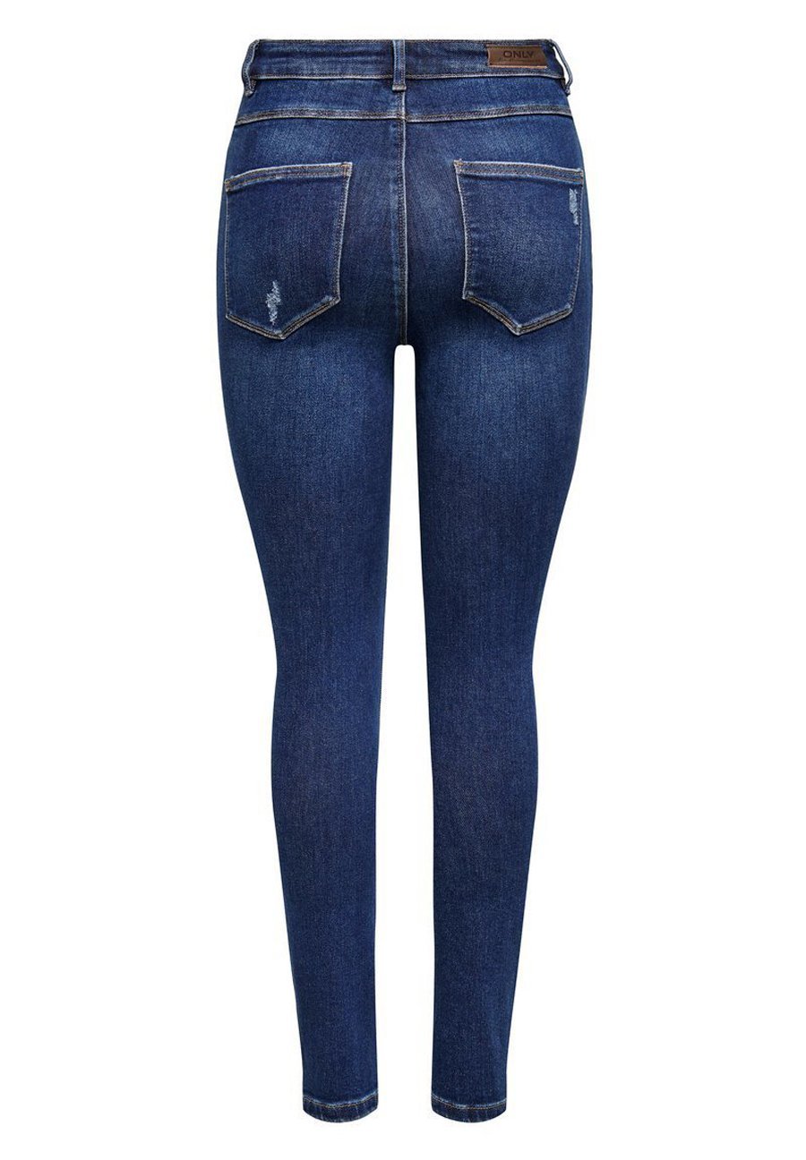 TYLKO ONLMILA - Jeansy Skinny Fit - ciemnoniebieski denim