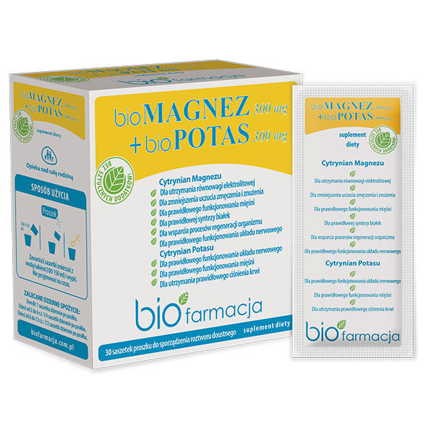 Biofarmaceutski proizvodi bioMagnezij + bioKalij