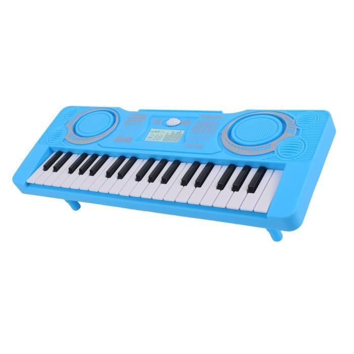Teclado de piano infantil - DILWE - 37 teclas - Compacto y portátil - Educativo - Multifuncional