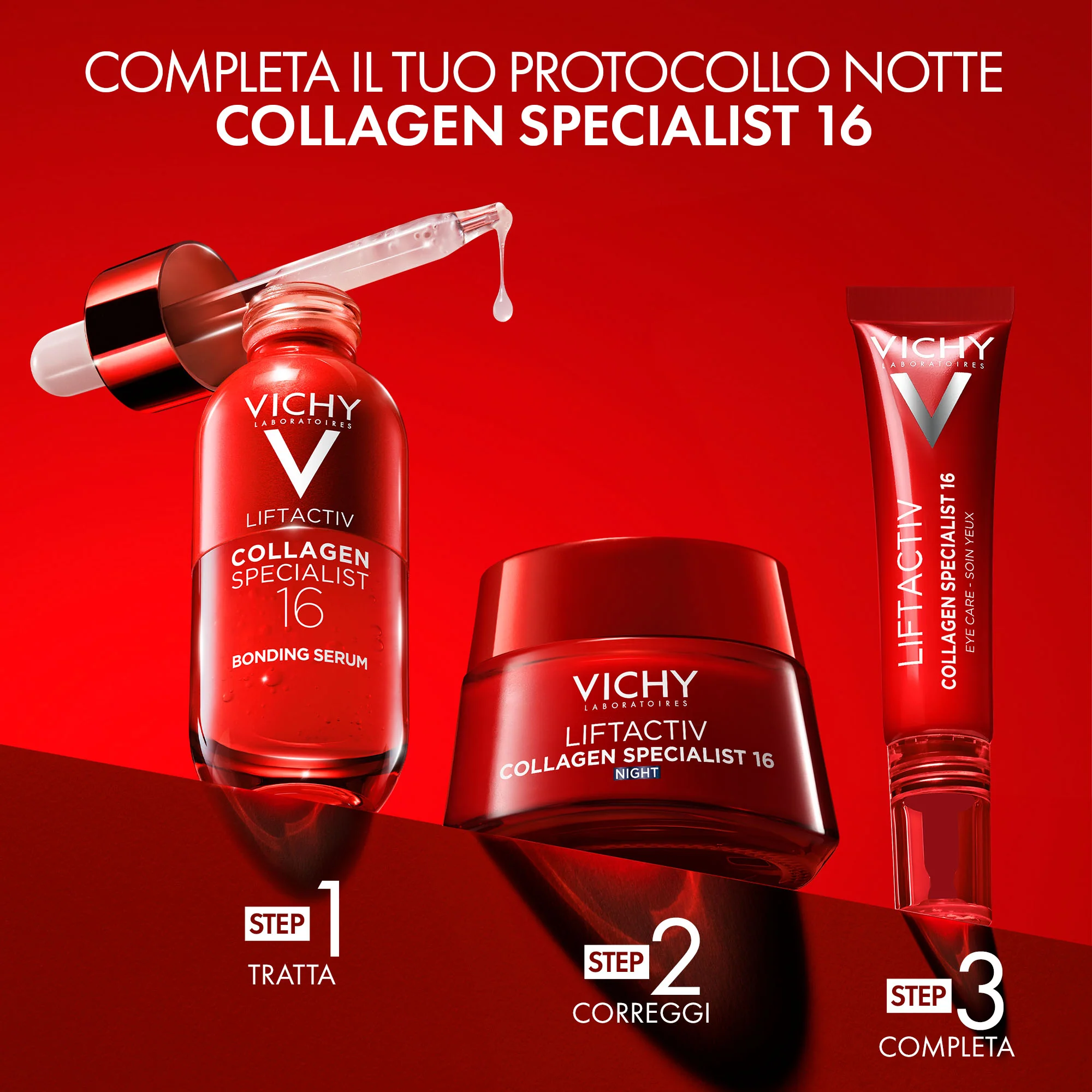 Liftactiv Liftactiv Collagen Specialist 16 Crema Notte - Tratt.globale viso notte , Tratt.viso notte antirughe, Tratt.viso notte illuminante, Tratt.viso notte idratante