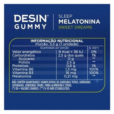Desinchá Gummies Melatonin 210 g 210 gr