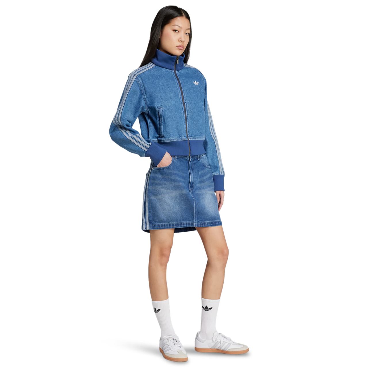 adidas Adicolor 3-Stripes Denim Mini