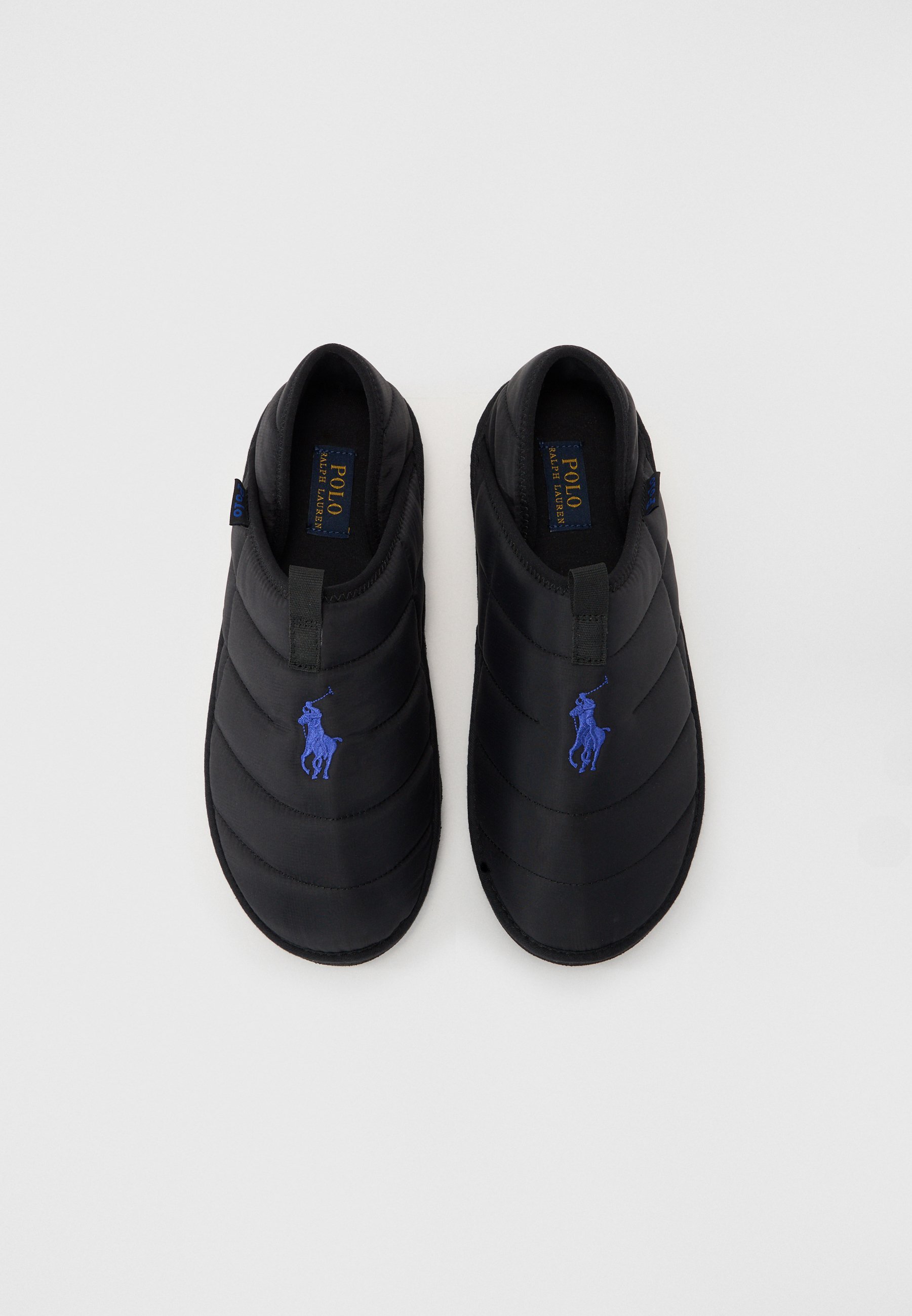 Polo Ralph Lauren EVERETT ANZUGSSCHUH - Hausschuhe - schwarz/königsblau